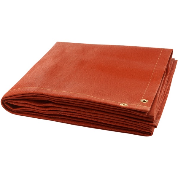 SILICONE COATED fire blanket