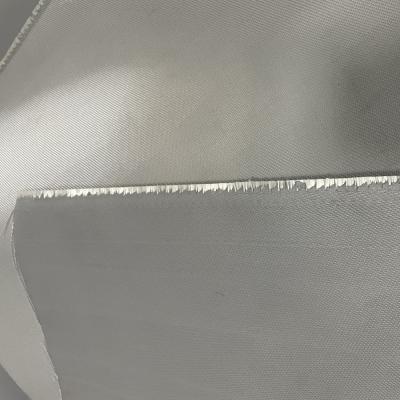 Silicone-coated silica cloth