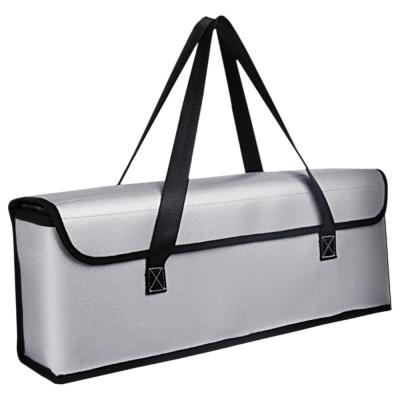 E-bike battery safety bag for lithium battery storage and charging protection