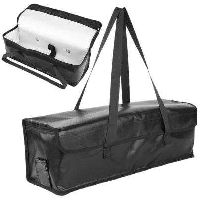 E-bike battery safety bag for lithium battery storage and charging protection