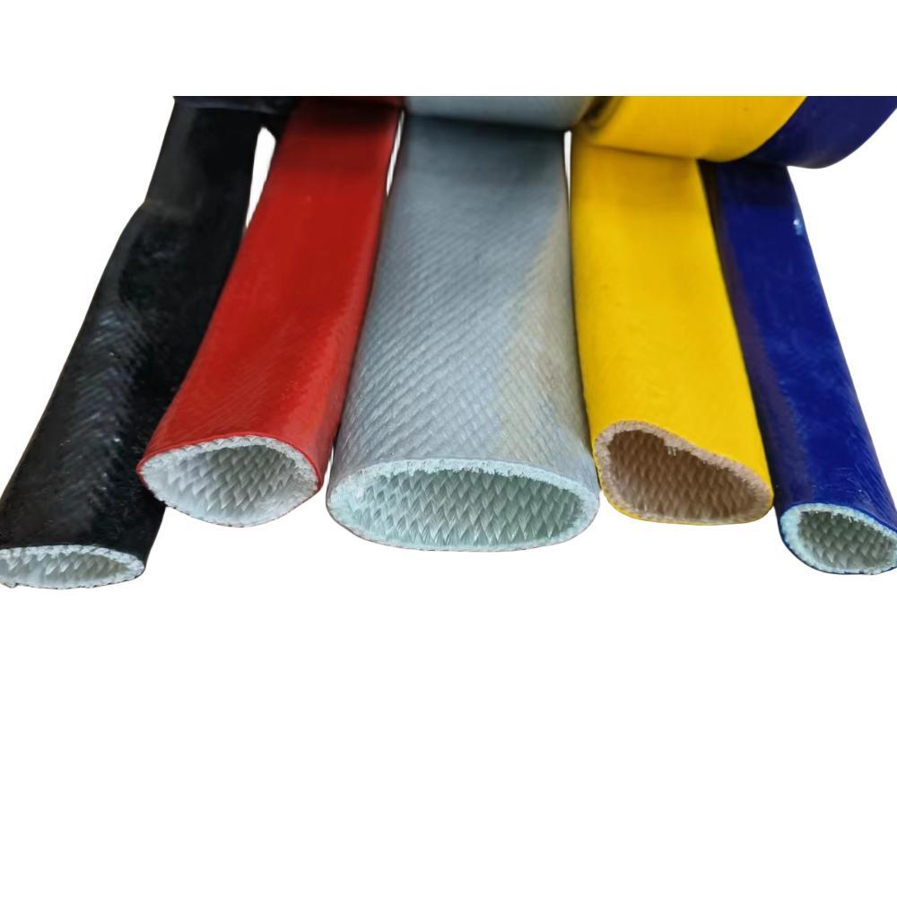 Silikon kaplı fiberglas ısı koruma hortumu